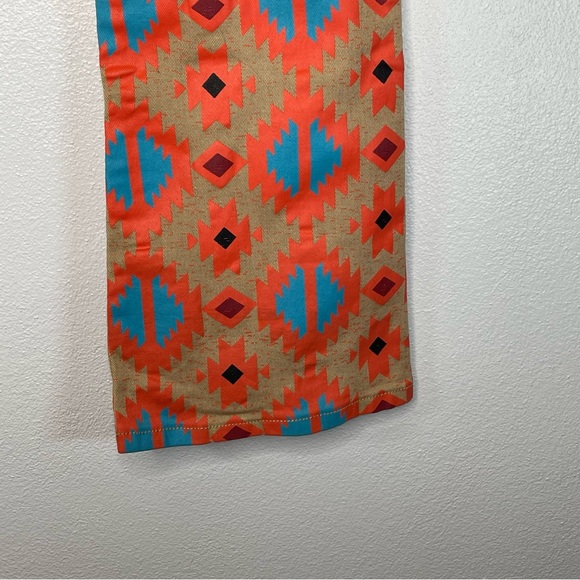 Fallon Taylor Ranch Aztec Flare Bootcut Jeans Southwest girls size 14 - Picture 6 of 10